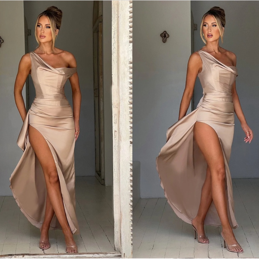 BabyBoo Juliene Maxi Dress - Champagne